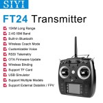 SIYI FT24 Radio System Remote Controller with Telemetry Mini Support Multiple Models 2.4G 15KM